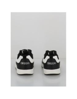 Baskets logo shay blanc noir enfant - Kappa