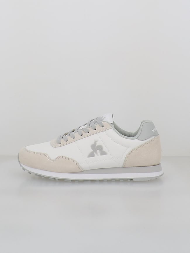 Baskets astra 2 blanc beige homme - Le Coq Sportif