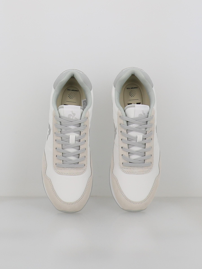 Baskets astra 2 blanc beige homme - Le Coq Sportif