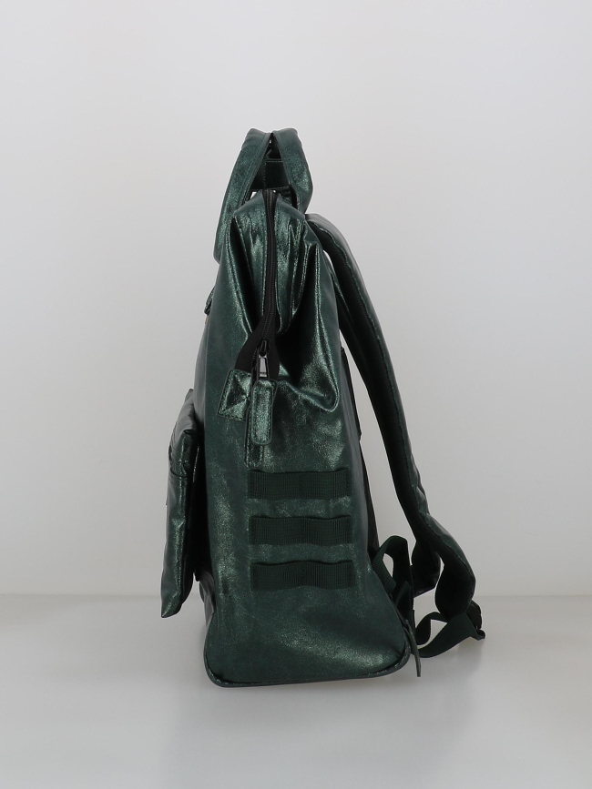 Sac à dos adventurer M lucerne métallisé vert - Cabaïa