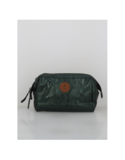 Trousse de toilette lucerne métallisé vert - Cabaïa