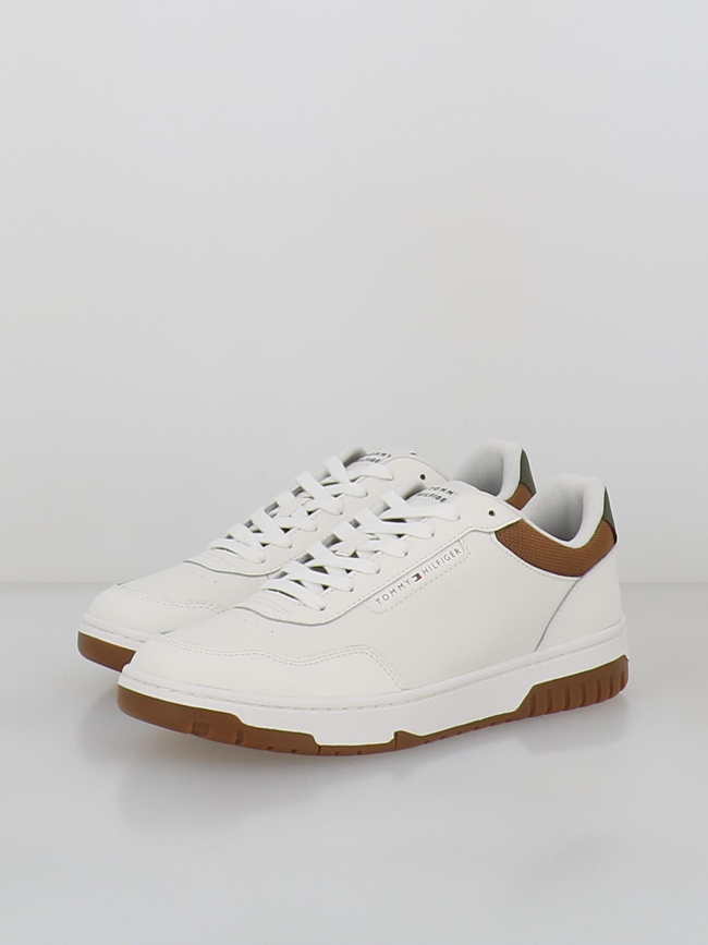 Baskets core blanc marron homme - Tommy Hilfiger