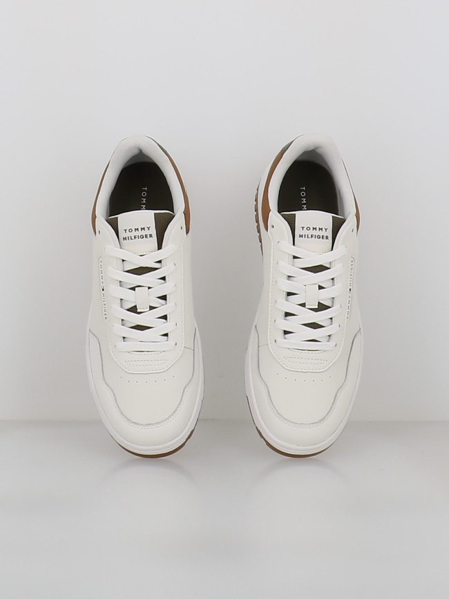 Baskets core blanc marron homme - Tommy Hilfiger