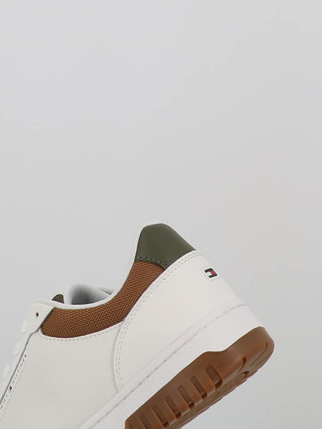 Baskets core blanc marron homme - Tommy Hilfiger