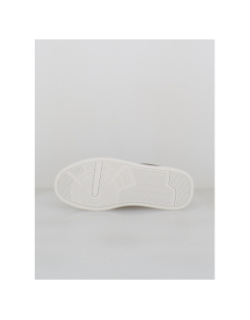 Baskets en cuir court cognac marron homme - Tommy Hilfiger