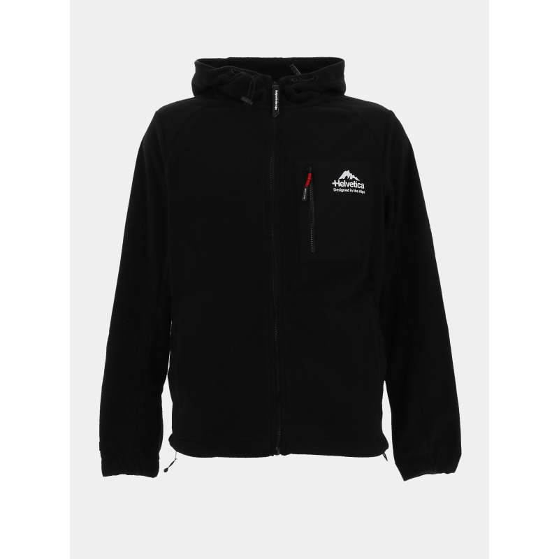 Veste polaire polar noir homme - Helvetica