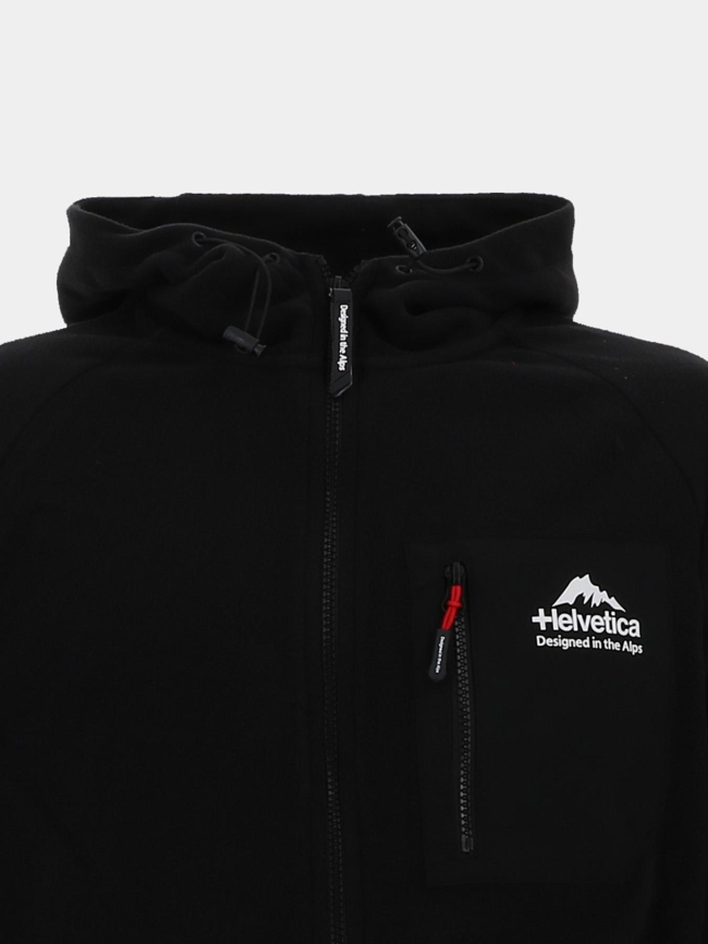 Veste polaire polar noir homme - Helvetica