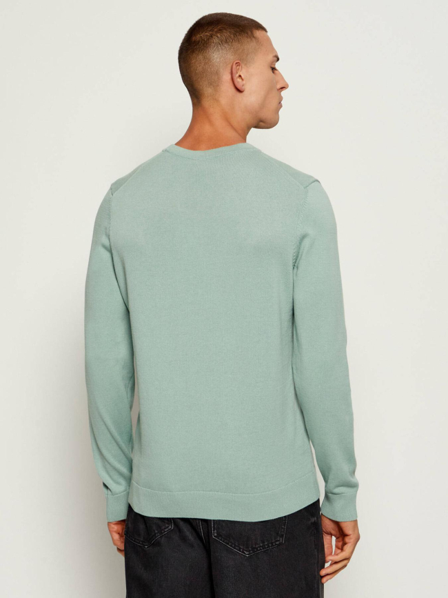 Pull fin san cassius pastel vert homme - Hugo