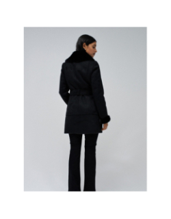 Veste style mouton diana noir femme - Salsa