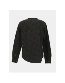 Chemise en popeline à motif noir homme - RMS 26