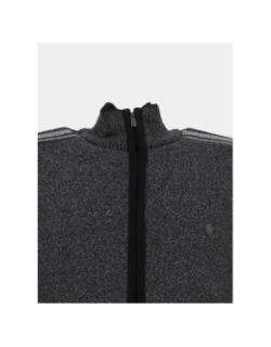 Gilet zippé chiné J12 gris homme - RMS 26