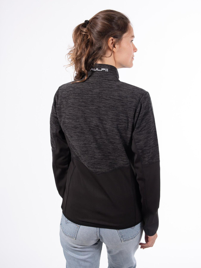 Veste polaire berti noir femme - Aulp