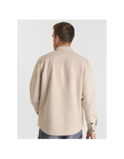 Veste boutonnée rimac beige homme - Le Temps Des Cerises