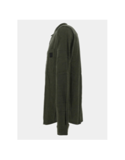 Chemise en coton debin kaki homme - Le Temps Des Cerises