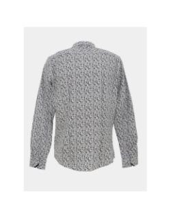 Chemise imprimée lemon blanc homme - Benson & Cherry