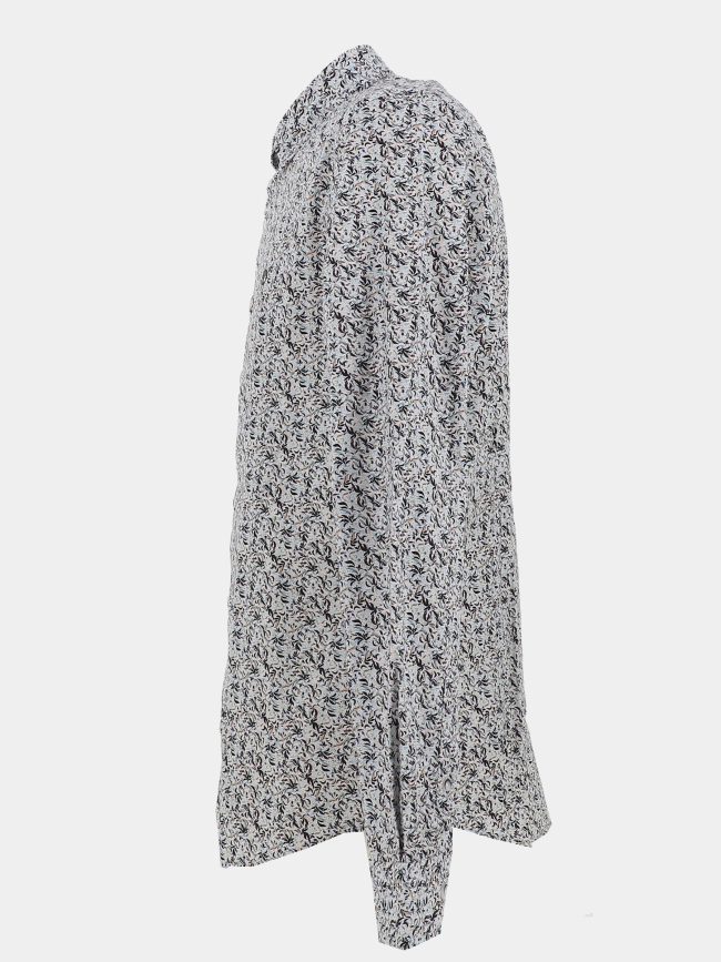 Chemise imprimée lemon blanc homme - Benson & Cherry