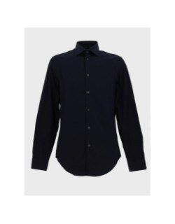 Chemise regular poplin bleu marine homme - Calvin Klein