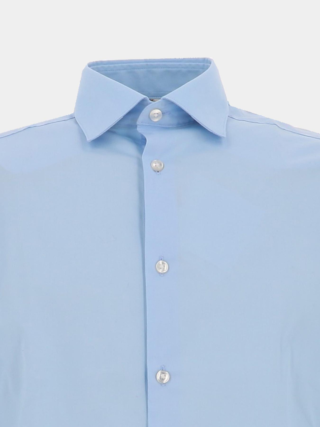 Chemise regular poplin bleu clair homme - Calvin Klein