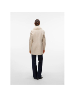 Manteau autumn cozy beige femme - Vero Moda