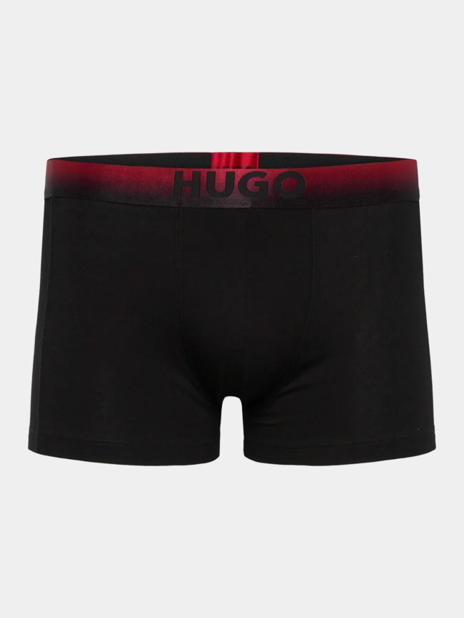 Coffret cadeau 3 boxers en coton spray noir homme - Hugo