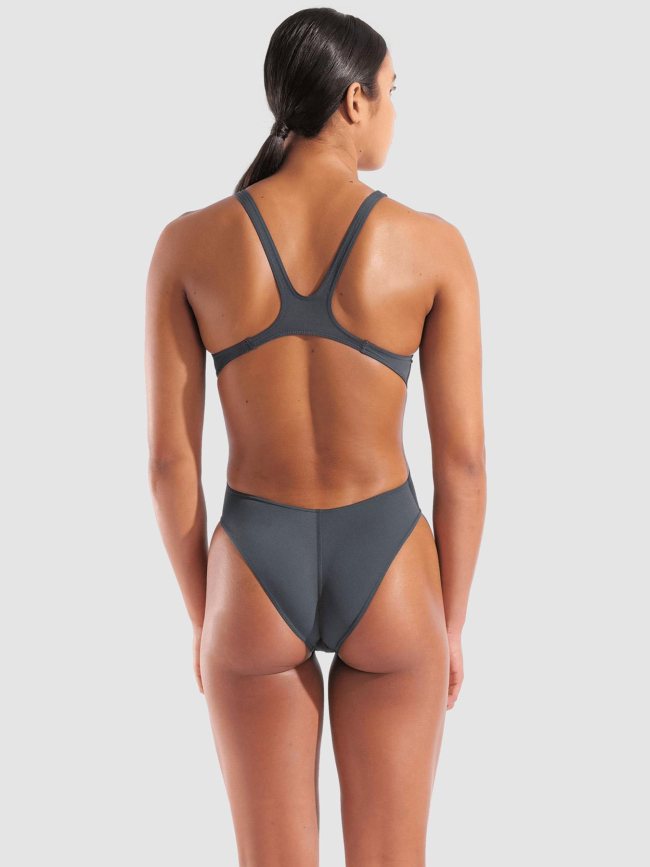 Maillot de bain pro soli gris anthracite femme - Arena