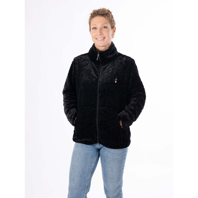 Veste polaire virlo noir femme - Aulp