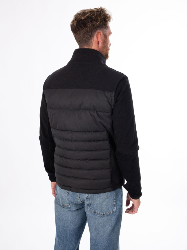 Veste hybride sans manches vlaki noir homme - Aulp
