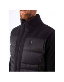 Veste hybride sans manches vlaki noir homme - Aulp