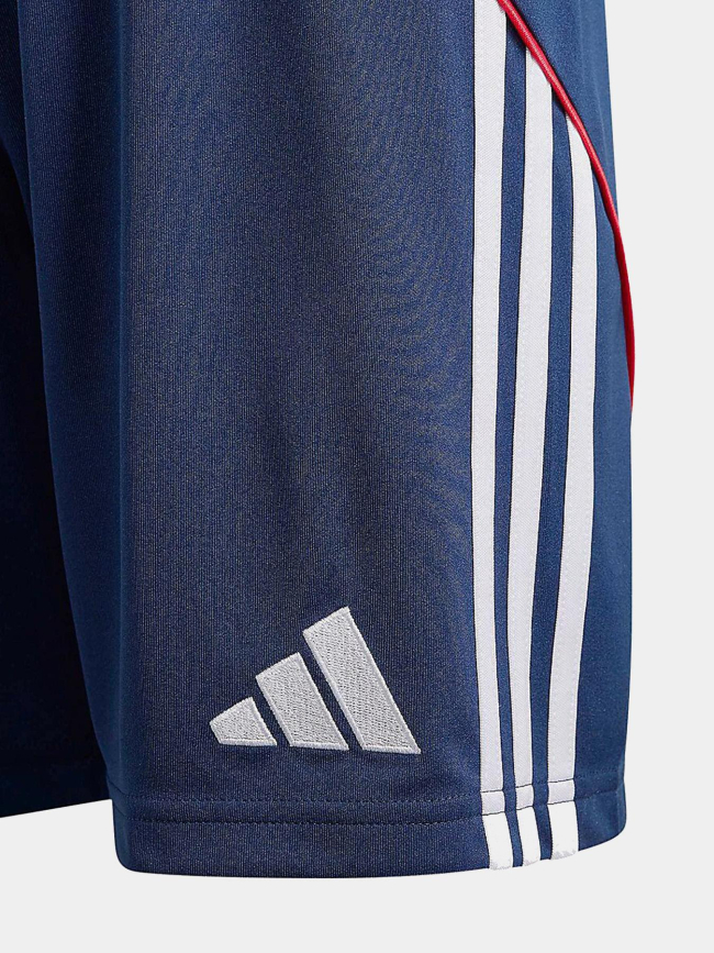 Short de football extérieur ol 25/26 bleu marine homme - Adidas