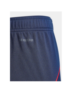 Short de football extérieur ol 25/26 bleu marine homme - Adidas