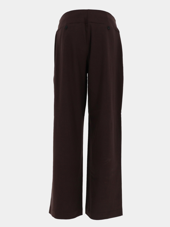Pantalon fluide large vmsigga marron femme - Vero Moda