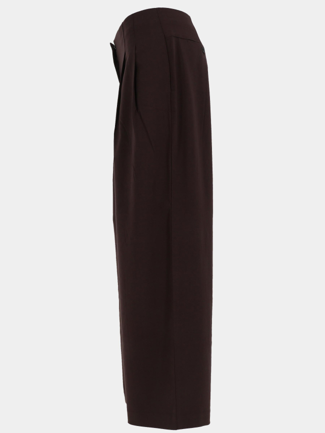 Pantalon fluide large vmsigga marron femme - Vero Moda