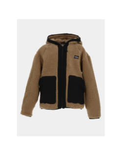 Veste polaire b-sherkan marron garçon - Teddy Smith