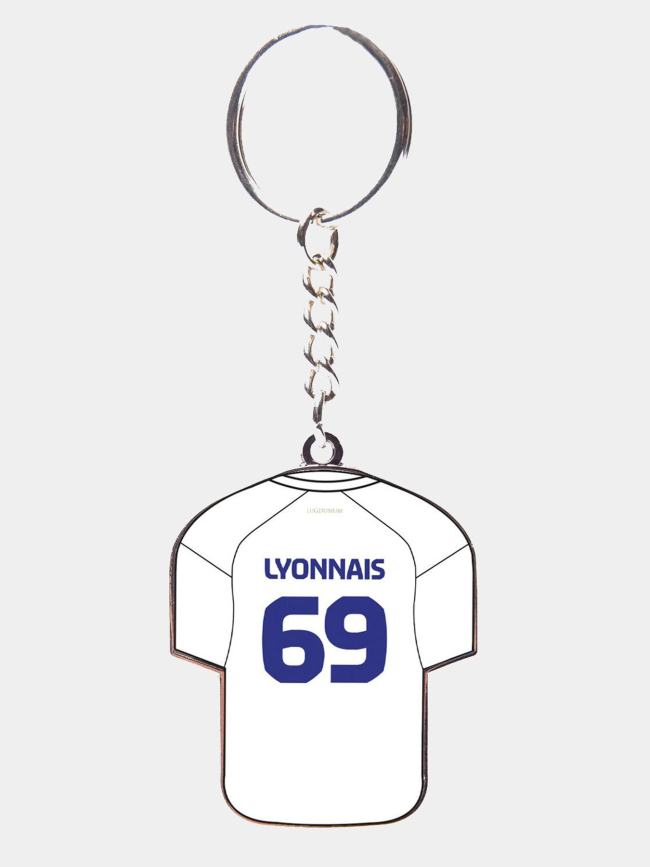 Porte-clés maillot domicile 25/26 blanc - Olympique Lyonnais