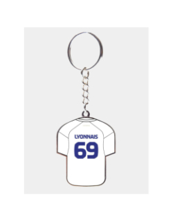 Porte-clés maillot domicile 25/26 blanc - Olympique Lyonnais