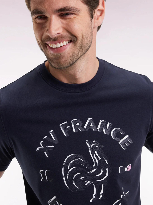 T-shirt expansif ffr bleu marine homme - Eden Park