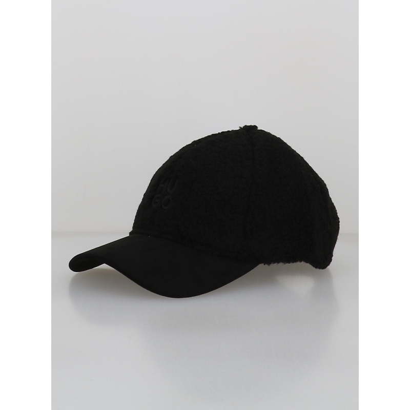 Casquette en polaire ally noir femme - Hugo