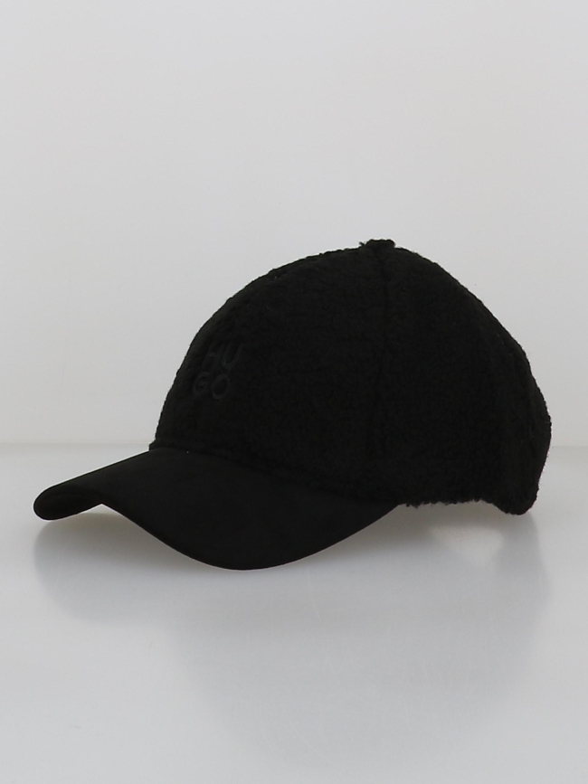 Casquette en polaire ally noir femme - Hugo