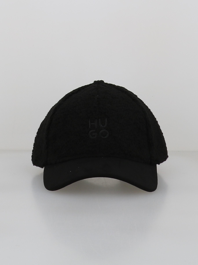 Casquette en polaire ally noir femme - Hugo