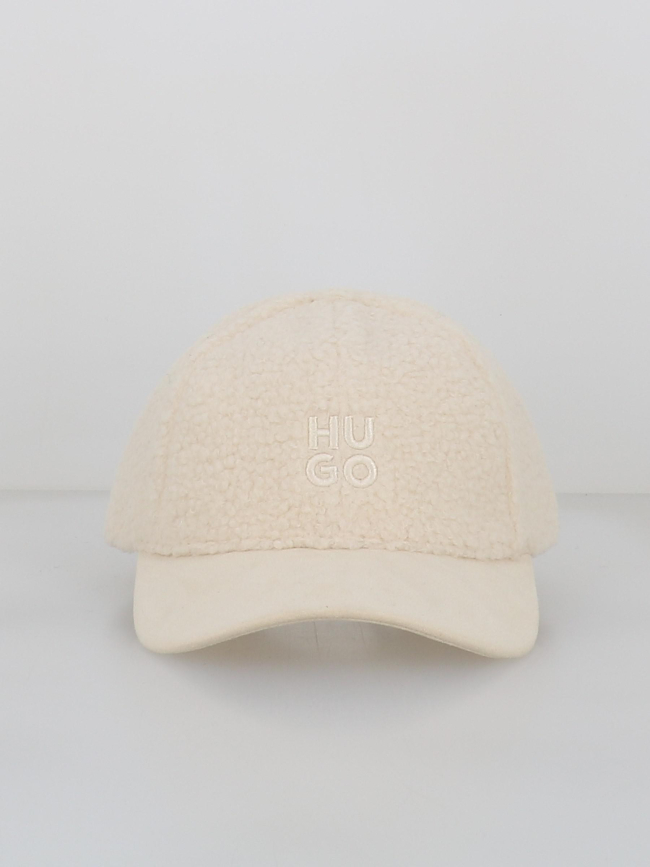 Casquette en polaire ally beige femme - Hugo
