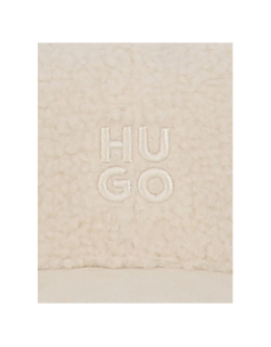Casquette en polaire ally beige femme - Hugo
