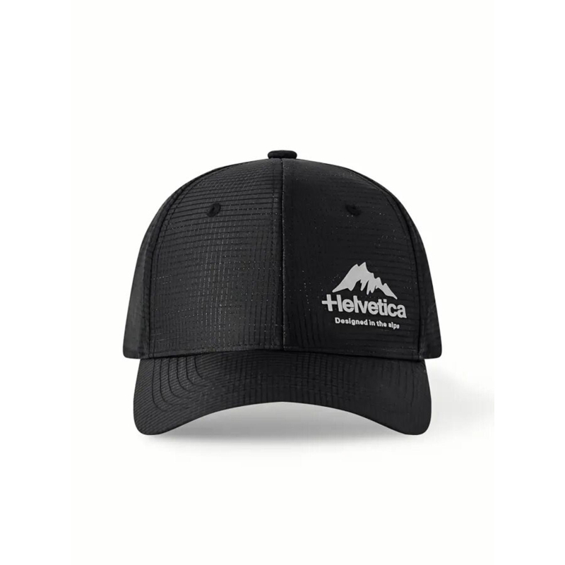 Casquette wells noir homme - Helvetica