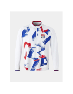 Sweat de football training fusion blanc enfant - Olympique Lyonnais