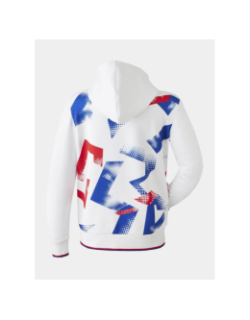 Veste à capuche training fusion blanc enfant - Olympique Lyonnais