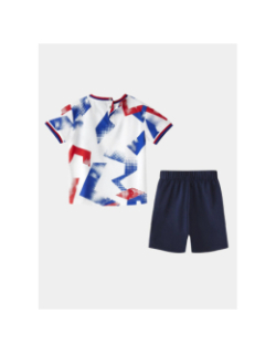 Mini-kit training fusion blanc et bleu bébé - Olympique Lyonnais