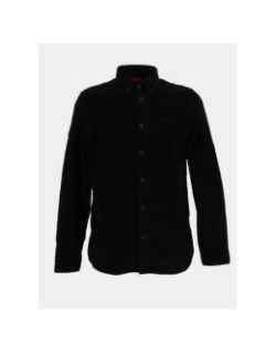 Chemise en velours côtelé epazo noir homme - Hugo