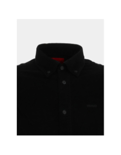 Chemise en velours côtelé epazo noir homme - Hugo