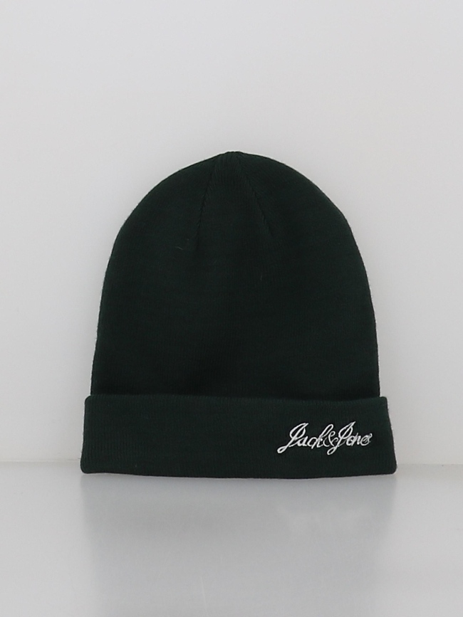 Bonnet burnaby vert garçon - Jack & Jones