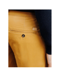 Pantalon chino slim fit palor marron clair homme - Izac