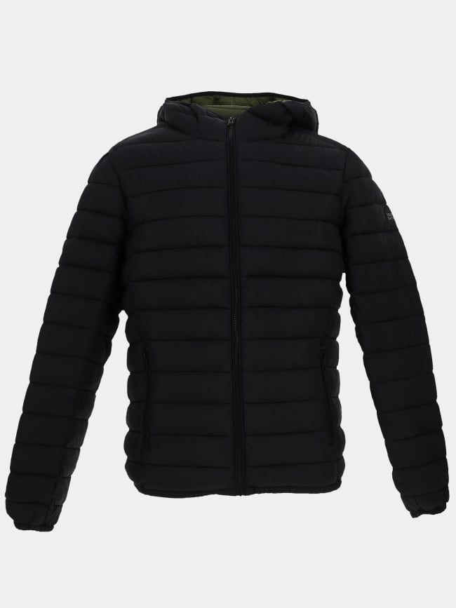 Doudoune à capuche blighter noir homme - Teddy Smith